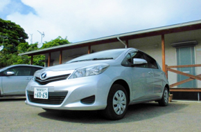 種子島サン・レンタカー：車種（トヨタヴィッツ）